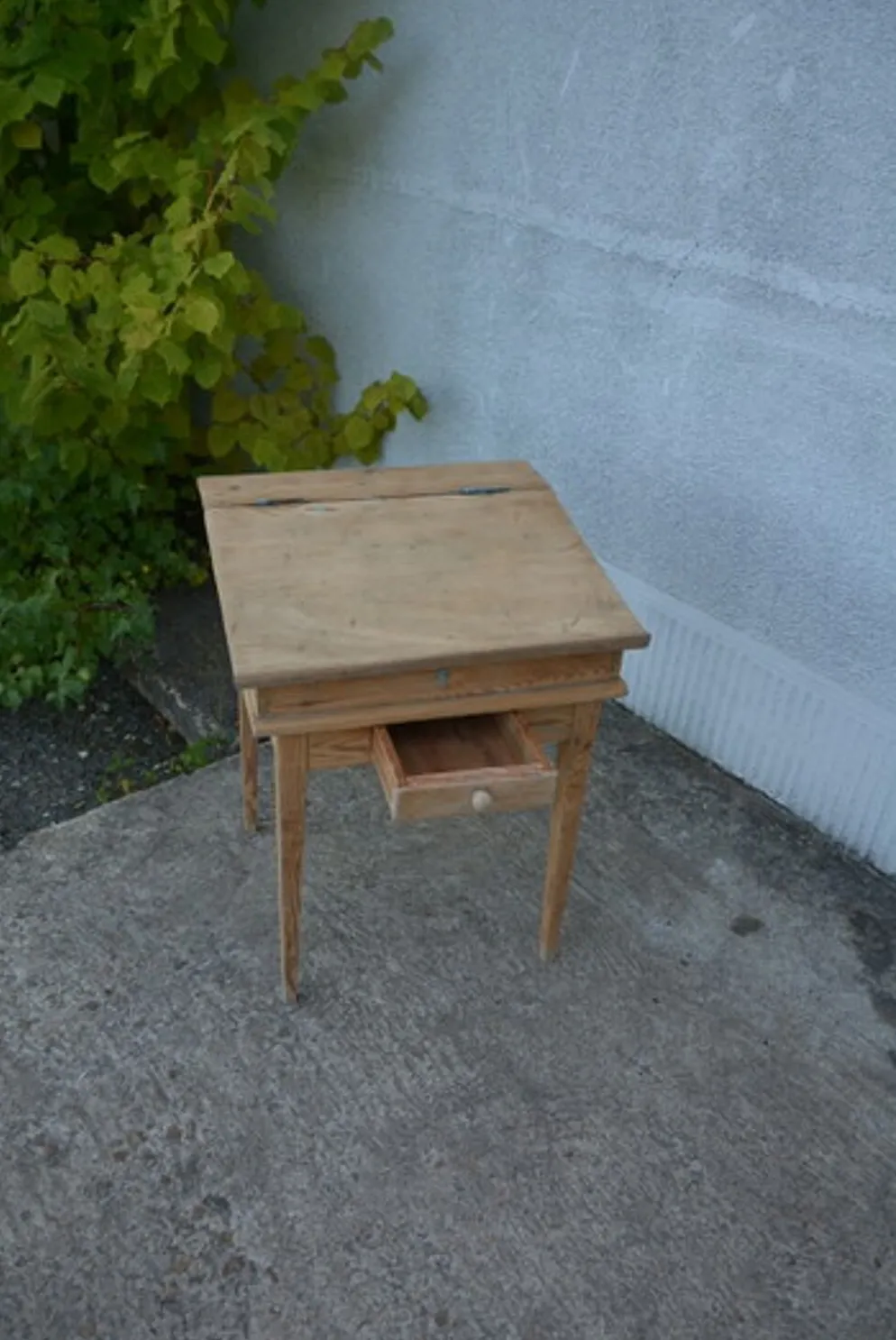 Pupitre enfant en bois naturel