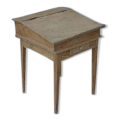 Pupitre enfant en bois naturel