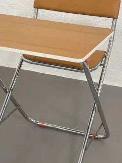 Pupitre pliable écolier vintage