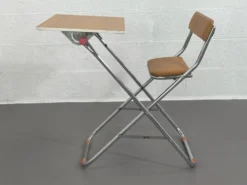 Pupitre pliable écolier vintage