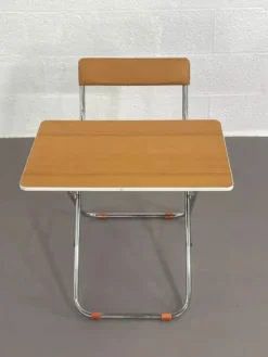 Pupitre pliable écolier vintage