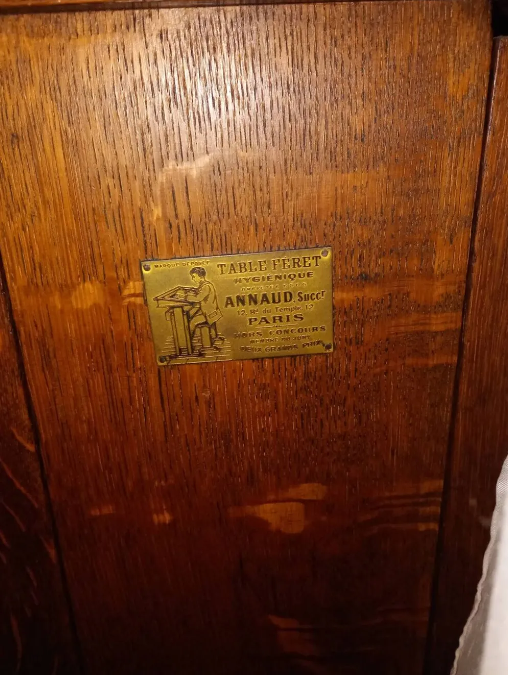 Pupitre, Table Féret - Annaud, Hauteur Réglable
