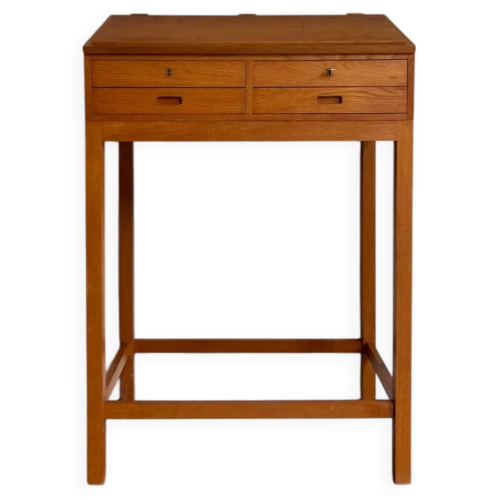 Pupitre vintage en chêne