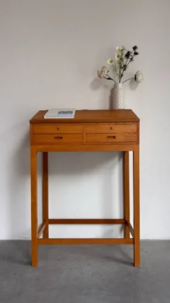 Pupitre vintage en chêne