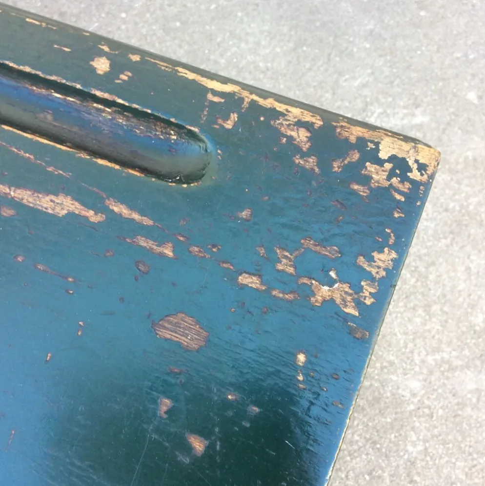Pupitre vintage mid-century bureau d'écolier
