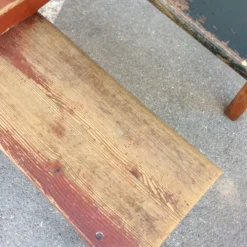 Pupitre vintage mid-century bureau d'écolier