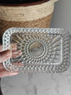 Ramequin / beurrier en verre moulé