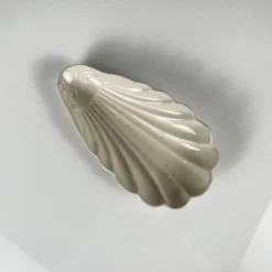 Ramequin coquillage blanc, XXe
