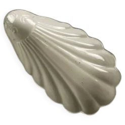 Ramequin coquillage blanc, XXe
