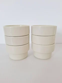 Ramequins beige années 70-80