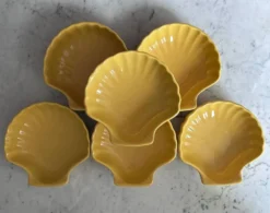6 ramequins coquillage