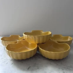 6 ramequins coquillage