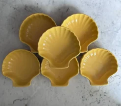 6 ramequins coquillage