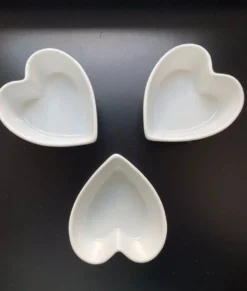 5 Ramequins Cordon Bleu porcelaine blanche