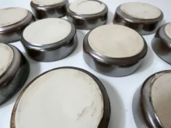 10 ramequins en grès vintage