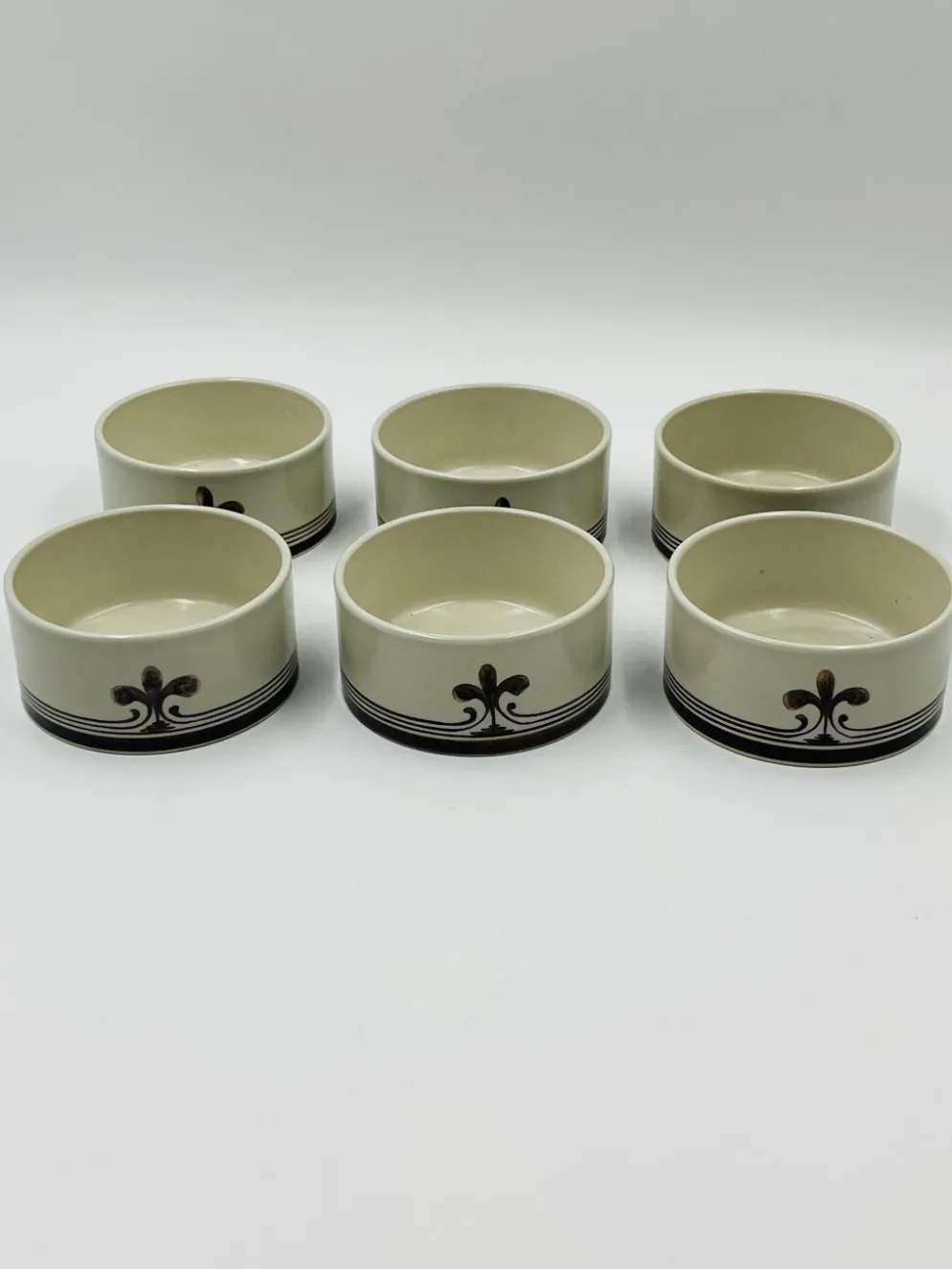 6 Ramequins Rosenthal studio-line "Siena" par Richard Scharrer 1970