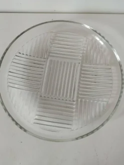 3 ramequins, vide poche en verre pressé