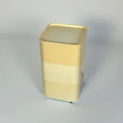 Rangement Kartell Componibili crème avec trois modules, vintage italien des années 1960.