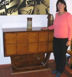 Rare art deco cabinet bar, 1940