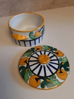 Rare bonbonnière art déco HB HENRIOT Quimper