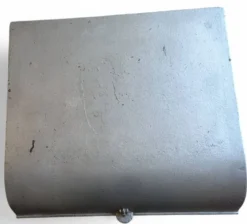 Rare cabinet de toilette de cabine Art Déco – mobilier marin ancien ~1930