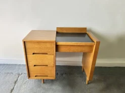 Rare coiffeuse ou bureau du milieu du siècle par John & Sylvia Reid pour Stag 1950