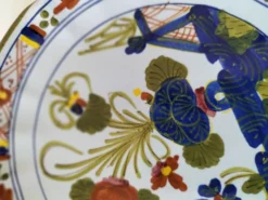 Rare duo d’assiettes italiennes en faïence – CACF Faenza