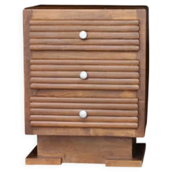 Rare : petite table d'appoint ou de chevêt RENE GABRIEL (années 50).