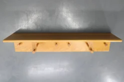 Rare porte manteau mural en bois de frêne Aksel Kjersgaard des années 1970, Danemark