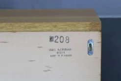 Rare porte manteau mural en bois de frêne Aksel Kjersgaard des années 1970, Danemark
