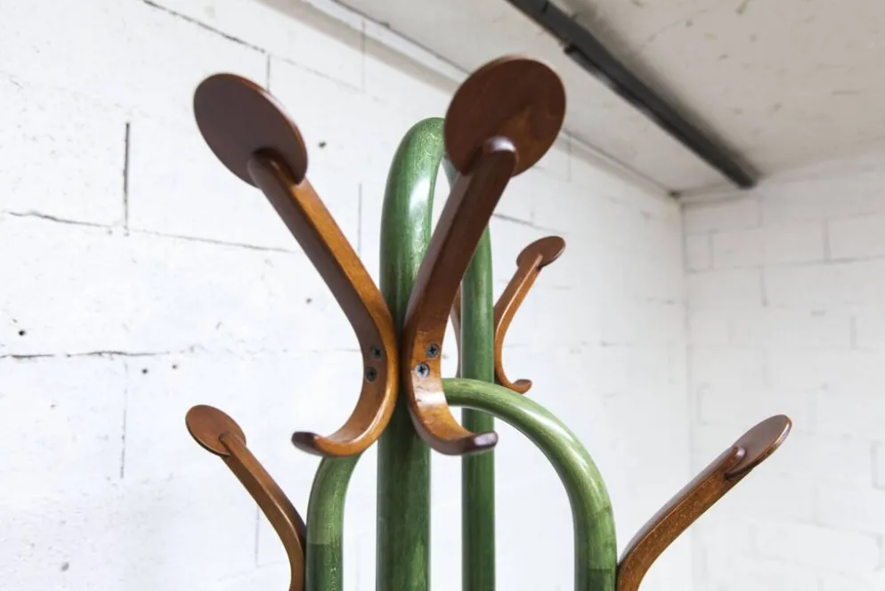 Rare portemanteau perroquet Baumann modèle Dièse 1990