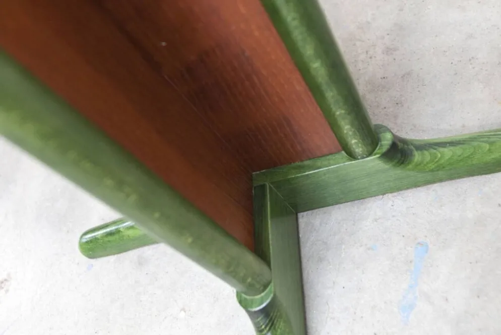 Rare portemanteau perroquet Baumann modèle Dièse 1990