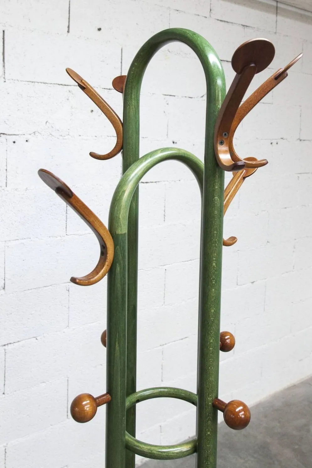 Rare portemanteau perroquet Baumann modèle Dièse 1990