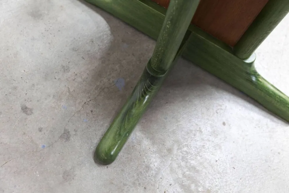 Rare portemanteau perroquet Baumann modèle Dièse 1990