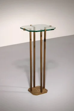 Rares consoles Peter Ghyczy T18, design des années 1970 (73 cm de hauteur).