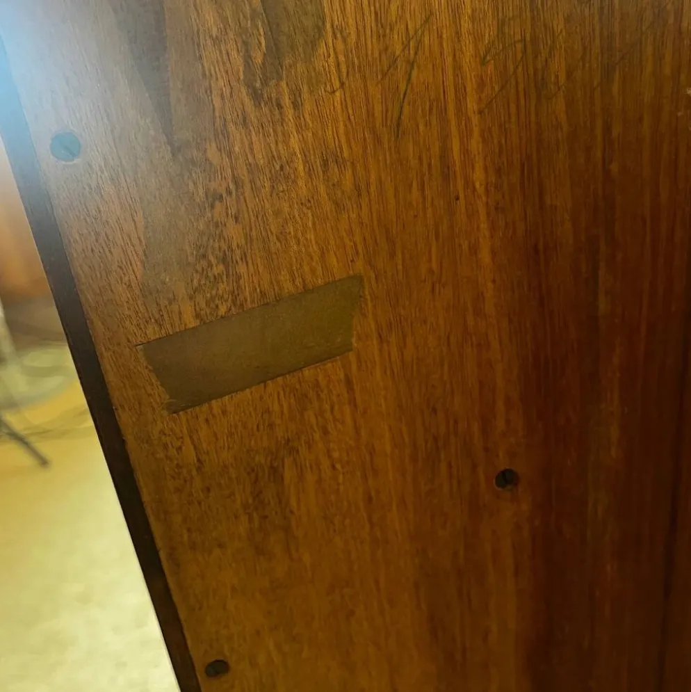 Rare secrétaire scandinave années 60, dans le style de Marian Grabinski pour IKEA