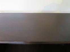 Rare vintage meuble de bar étagère bois rotin tressé années 80 rétro