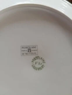 Rarissime service de table complet 40 pièces – modèle « Bistrot » par Jacques Lobjoy pour la porcelaine d'Auteuil, vers 1970