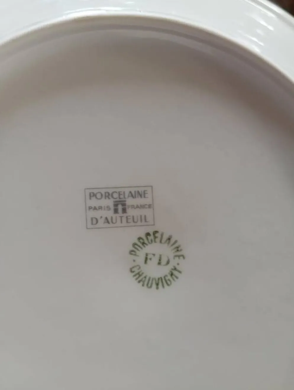 Rarissime service de table complet 40 pièces – modèle « Bistrot » par Jacques Lobjoy pour la porcelaine d'Auteuil, vers 1970