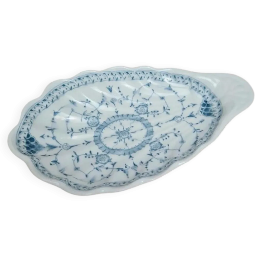 Ravier ancien anglais L. Straus & Sons – décor bleu Imperial
