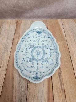 Ravier ancien anglais L. Straus & Sons – décor bleu Imperial