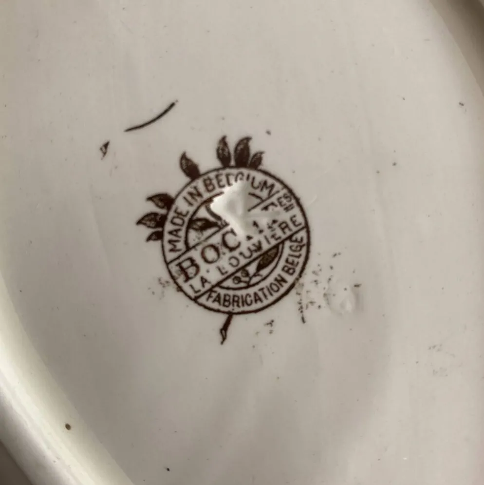 Ravier ancien Boch La louvière Belgique