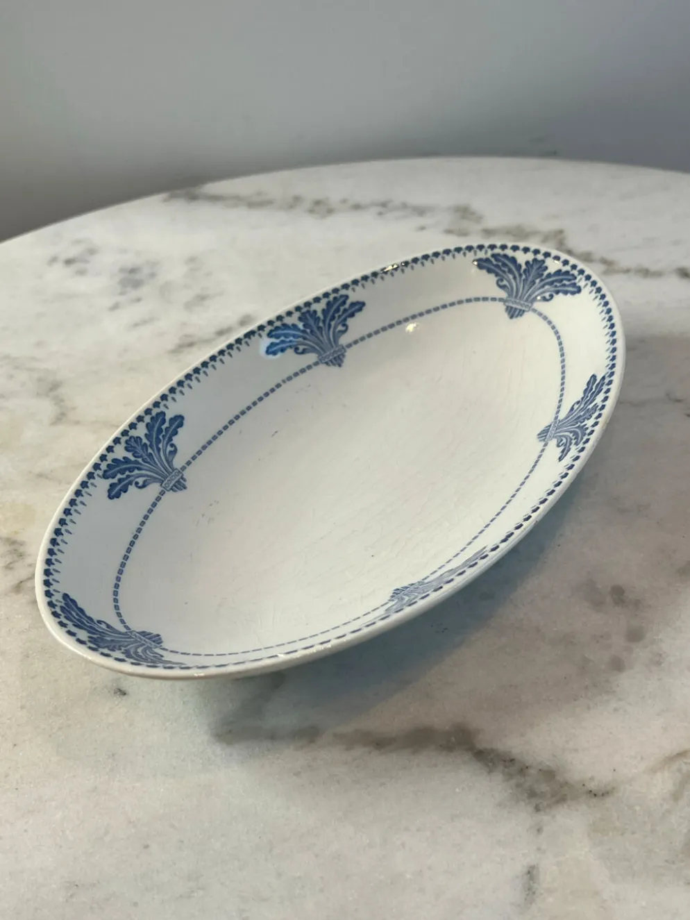 Ravier Creil et Montereau service Windsor 24cm