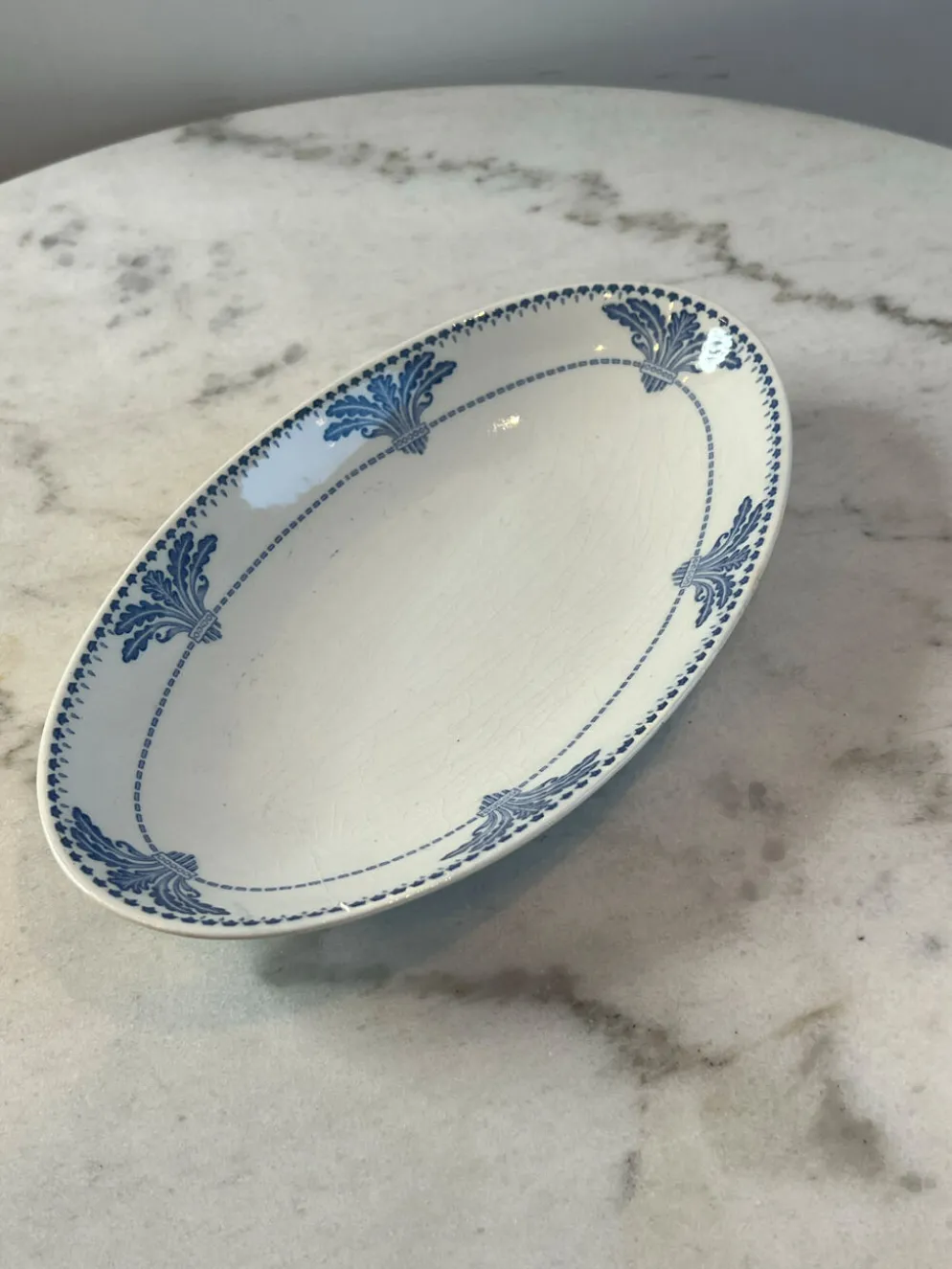 Ravier Creil et Montereau service Windsor 24cm