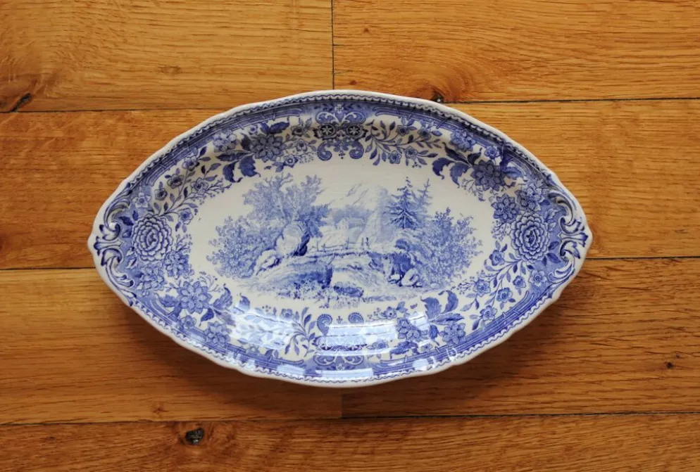 Ravier en faïence "Burgenland" Villeroy et Boch vintage