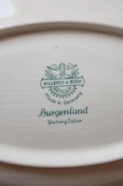 Ravier en faïence "Burgenland" Villeroy et Boch vintage