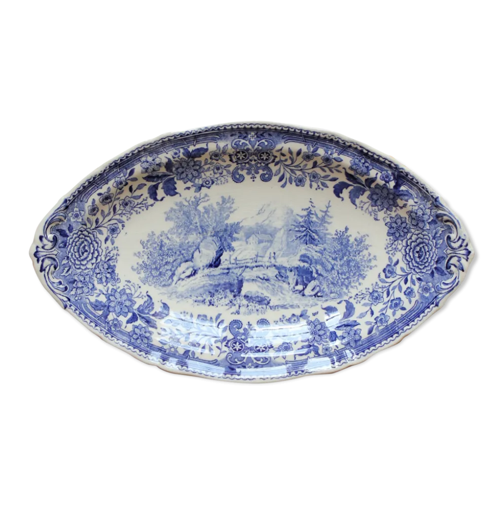 Ravier en faïence "Burgenland" Villeroy et Boch vintage