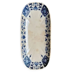 Ravier Gien en terre de fer bleue, service 