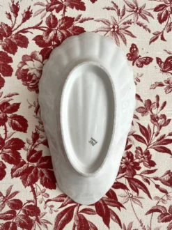 Ravier ramequin coquillage en porcelaine ancienne (#1)