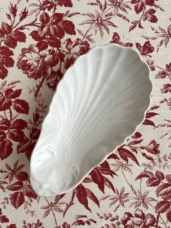 Ravier ramequin coquillage en porcelaine ancienne (#1)